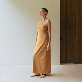 「Cotton Stretch」Nyx One Shoulder Cut-Out Dress