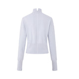 Lunet Sculpted Rib Turtleneck Top