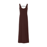 「Cotton Stretch」Lysa Buckle Maxi Dress
