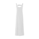 「Cotton Stretch」Lysa Buckle Maxi Dress