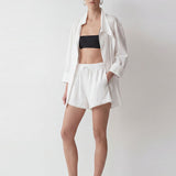 Neri Bandeau Top & Rina Soft Tailored Jacket & Miro Lounge Shorts