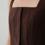 Sorelle Slim-Cut Vest & Selu Slit Maxi Skirt