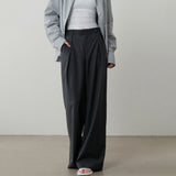 Tirra Pleated High-Waist Trousers