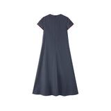 Sena Shell-trim A-Line Dress
