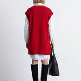 Alba Wool Tie Vest Top