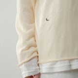 Seren Double Layered Knit and Cotton Tee Set
