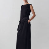 Aeris Silk-Tie Dress