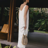 LAYERPLAN Handwoven Kudzu Tote- Light and stylish