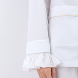 White Ultra Soft Bamboo PJ Set