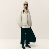 Marlowe Shearling-Collar Down Jacket