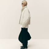 Marlowe Shearling-Collar Down Jacket