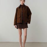 Ostel Boxy Zip Jacket & Ostel Mini Skort
