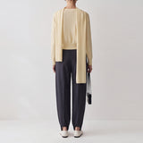 Avena Detachable Scarf Knit Top & Tirra High-Waist Stirrup Pants