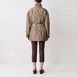 Orin Suede-Piped Tech Jacket
