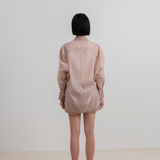 Peach Shirt and Short Set