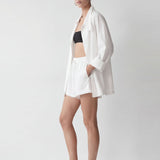 Neri Bandeau Top & Rina Soft Tailored Jacket & Miro Lounge Shorts