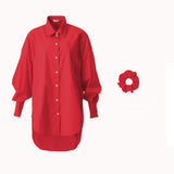 Cirrus Pieced Oversized Shirt Layers