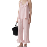 Ara Ruffle Tencel-Linen Camisole & Ruffle Hem Tencel-Linen  Pants