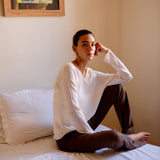 Zel Knit Boat Neck Top