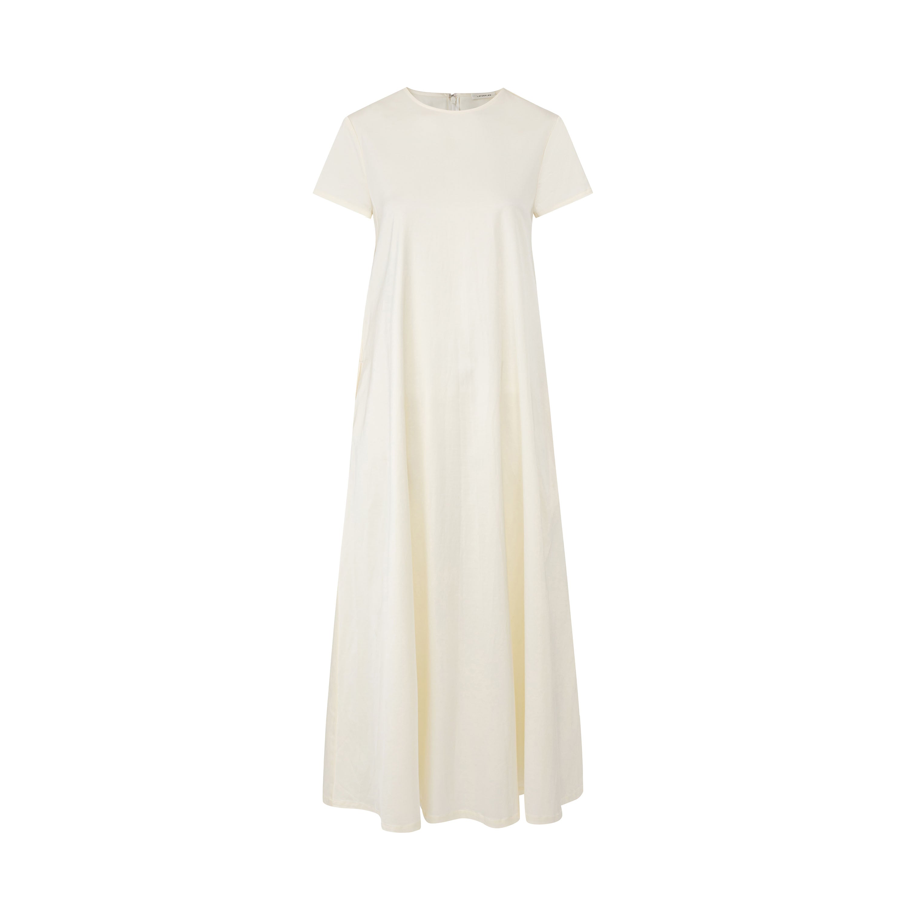 Kaia T-Shirt Maxi Dress Blanc / L Kaia T-Shirt Maxi Dress Blanc / L
