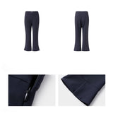 Ciela Off-Shoulder Hoodie & Slit Flare Pants