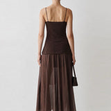 Vera Gathered Cami Top & Midi Skirt