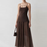 Vera Gathered Cami Top & Midi Skirt