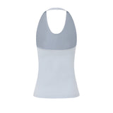 「Cotton Stretch」Sana Halter Tank Top