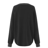 「COTTON STRETCH」Caelum Long Sleeved Crewneck Top