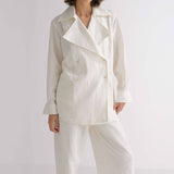 Liora LinenDouble-Breasted Shirt Jacket