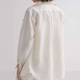 Liora LinenDouble-Breasted Shirt Jacket