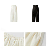 Riss Asymmetric Lapel Shirt & Wide-Leg Pants