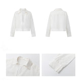 Zerin Cropped Linen Shirt & Contrast Linen Drawstring Pants